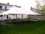 Tent, Rope and Pole 20’x 40′