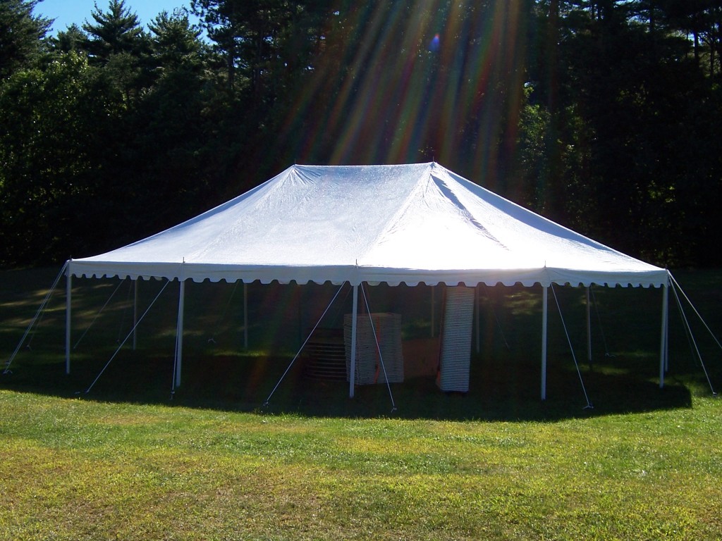 Tent, Rope and Pole 10'x 10' - Uptown Rentals