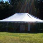 Tent, Rope and Pole 30’x 30′