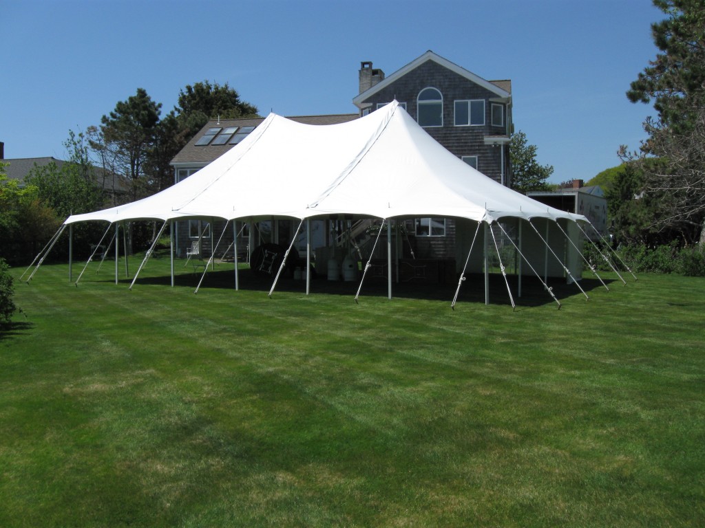 Tent, Rope and Pole 40'x 60' - Uptown Rentals