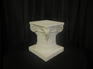 Roman, Column White 12″