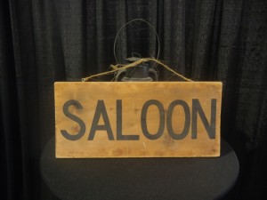 Western, Saloon Sign