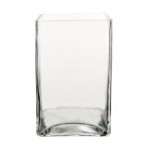 Centerpiece, Cylinder Square, 8″ Tall