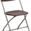Folding Chair Basic Brown