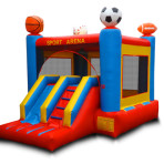 Sports Bounce House with Slide