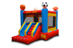 Sports Bounce House with Slide