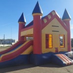 Castle with Slide Multicolored